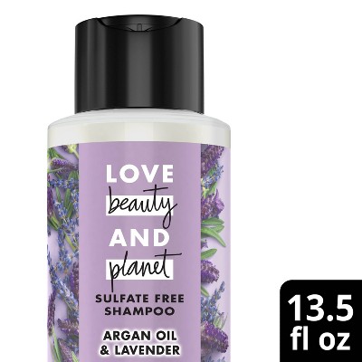 Love Beauty and Planet Argan Oil & Lavender Smooth & Serene Shampoo - 13.5 fl oz