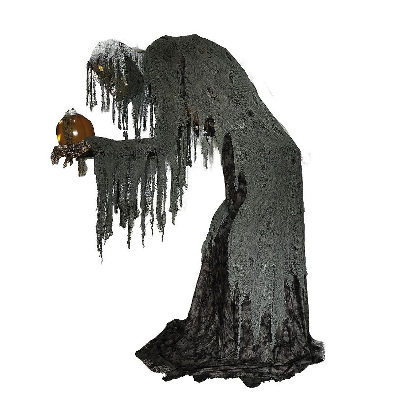 Halloween Express  Jack Stalker Animated Halloween Decoration - Size 7 ft - Gray, 3 of 5