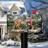 Briarwood Lane Winter Mailbox Cover  - Standard Size - Snow Day Friends For Winter Mailbox Cover - 2 of 2