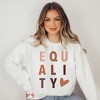 Simply Sage Market Women's Graphic Sweatshirt Equality Heart - 2 of 3