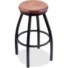 Holland Bar Stools Bar Stool - Maple Seat - Black Frame - 2 of 2