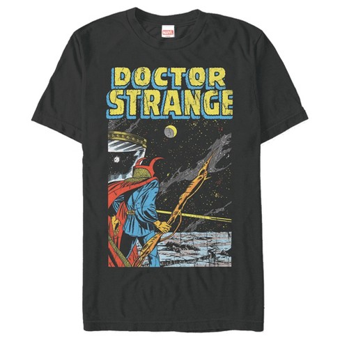 Men's Marvel Doctor Strange Galaxy T-Shirt - Black - Small