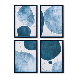 Plum & Post Abstract Ecliptic Prints Set of 4 - 1 of 3