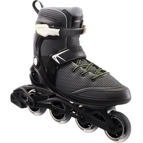 Metafoor Alfabetische volgorde Fietstaxi Decathlon Oxelo Fit100 Inline Men Roller Skates - 12, Dark Gray : Target