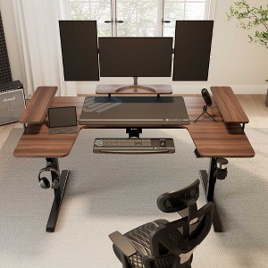 EUREKA ERGONOMIC U-Shaped Standing Desk with Accessories Set - 1 of 4
