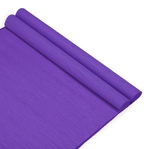 Unique Bargains Durable Soft Flexible Colorful Crepe Paper Variety of Colors 2 Pcs - 1 of 4