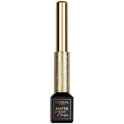 L'Oreal Paris Matte Signature Liquid Dip Waterproof Eyeliner Black - 0.076 fl oz