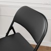 2 Pack Beige Folding Chairs With Padded Cushion and Back, Folding Chairs for Outside - 3 of 4
