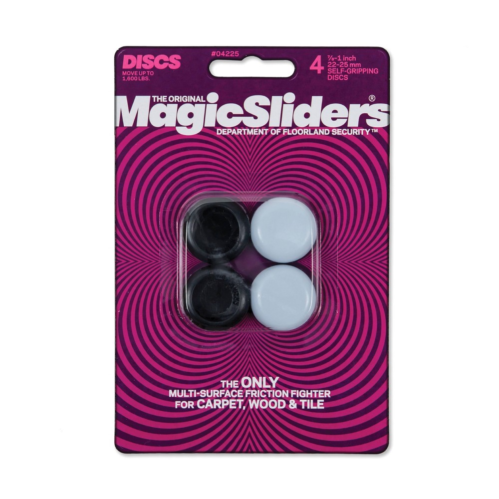 Magic Sliders 4ct 0.875in - 1in Grip Tip