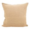 Saro Lifestyle Stitched Seahorse Down Filled Throw Pillow, 20", Beige - 2 of 2