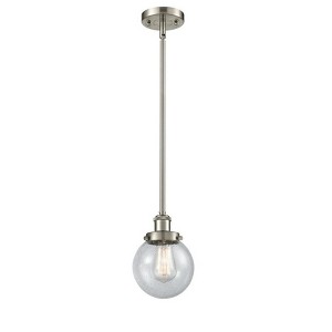 Beacon - 1 Light Stem Hung Mini Pendant In Modern Style-9 Inches Tall and 6 Inches Wide - 1 of 1