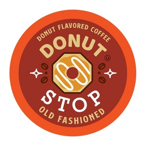 Donut Stop Flavored Coffee Pods,Keurig 2.0, Old Fashion Donut Flavor, 40 Count - 1 of 4