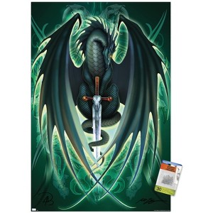 Trends International Ruth Thompson - Dragonblade Skullblade Unframed Wall Poster Prints - 1 of 4