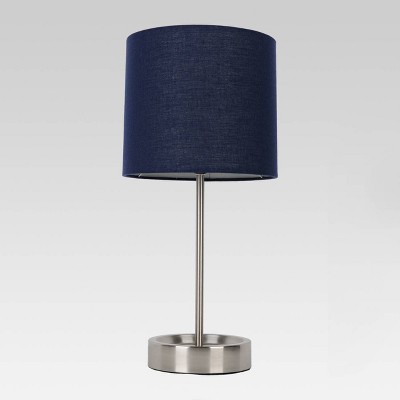 navy bedside lamp