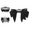 INSPIRE CHIC Women's Elegant Shiny Rhinestones Sparkles Brooch Bow Ties for Party Wedding - 3 of 4