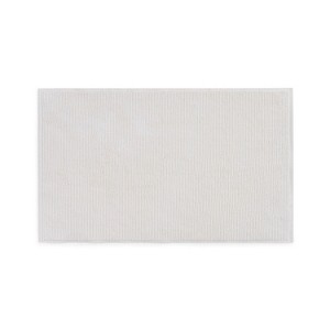 21"x34" Turkish Cotton Bath Rug White - Wellbe - 1 of 4