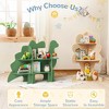 Arceso 3-Tier Corner Kids Bookshelf and Toy Storage Organizer for Kids Room - 4 of 4