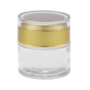 Unique Bargains Cylindrical Glass Dispensing Bottle for Bathroom 1 Pc - 1 of 4