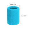 Unique Bargains Sweat Absorbent Elastic Tennis Badminton Basketball Wrist Sweatbands 8 Pcs - 2 of 4