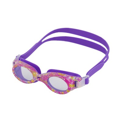Speedo Junior Glide Print Goggles - Purple/Clear
