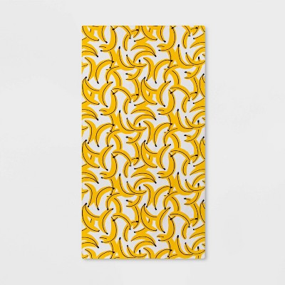 Banana Beach Towel Yellow - Sun Squad™