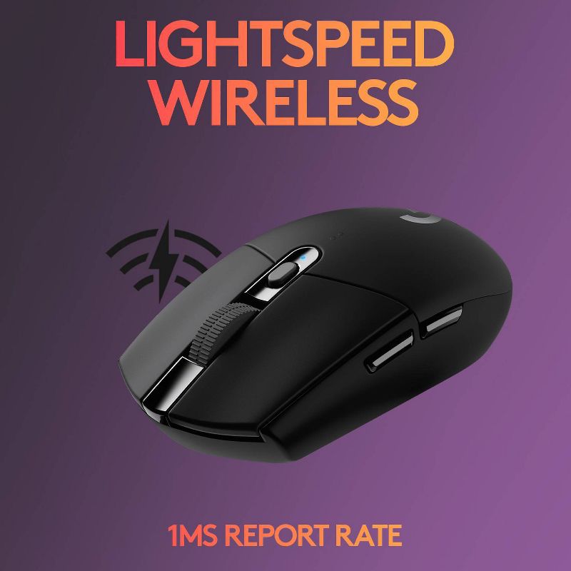 Logitech G305 Lightspeed Wireless Optical Gaming Mouse, 4 of 12