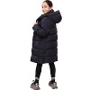 Rokka&Rolla Girls' Knee-Length Coat Long Puffer Jacket - 2 of 4