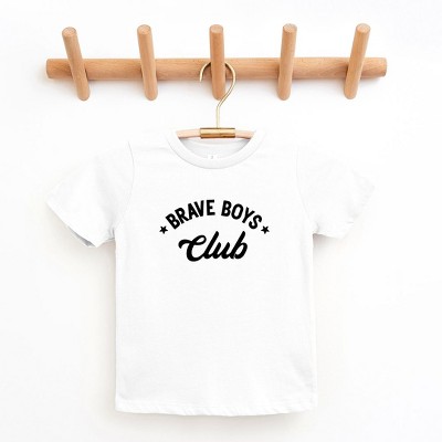 The Juniper Shop Brave Boys Club Stars Toddler Short Sleeve Tee