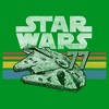 Boys Star Wars Millennium Falcon 77' Vintage Stripes T Shirt - 2 of 4