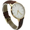 Olivia Pratt Snake Print Leather Strap Watch - 2 of 4