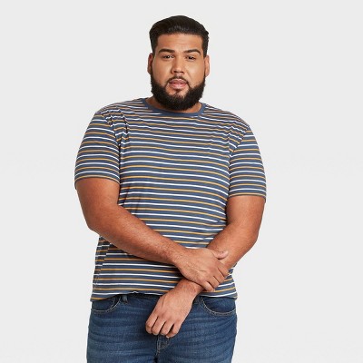 Men's Big & Tall Regular Fit Short Sleeve Crew Neck Novelty T-Shirt - Goodfellow & Co™