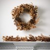 22"H Sullivans Burnished Gold Foliage Wreath, Gold - 3 of 3