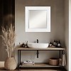 Amanti Art Luxe Beveled Framed Bathroom Vanity Wall Mirror - 4 of 4