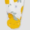 Carter's Just One You® Baby Girls' Lemon Footed Pajama - Yellow - image 4 of 4