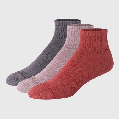 Hanes Premium Mens Peaks Triangle Explorer Ankle Socks 3pk - Gray