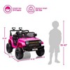 12V Ride On Car for Kids Electric Vehicle Toddles Battery Powered Truck Car Toy with Remote Control - 2 of 4