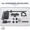 CASAINC 3-Spray Patterns 11.4 x 7.5 in. Tub Wall Mount Dual Shower Heads Thermostatic Shower Faucet in Matte Black - 3 of 4