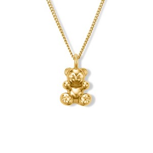 Hey Harper Bear With Me Necklace - Gold - 1 of 4