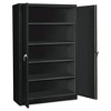 Tennsco Assembled Jumbo Steel Storage Cabinet, 48w x 18d x 78h, Black - 2 of 4