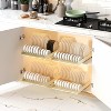 Stainless Steel Pull-Out Drying Rack, Adhesive Plate Bowl Organizer, No Drill Sliding Drawers for Pantry, Under Sink Storage for Kitchen - 2 of 4
