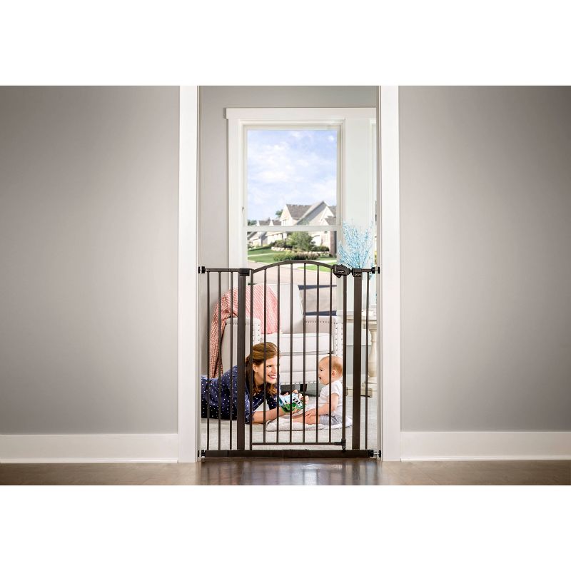 Regalo Bronze Arched Decor Extra Tall Safety Gate, 3 of 4