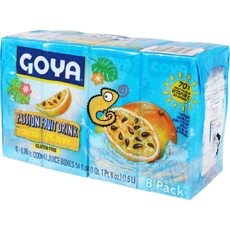 Goya Kids Passion Fruit Juice Drink - 8pk/6.76 fl oz Boxes, 4 of 5