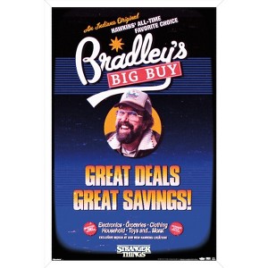 Trends International Netflix Stranger Things: Season 5 (2025) - Bradley's Big Buy Framed Wall Poster Prints - 1 of 4