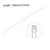Unique Bargains Lamp Building Aquarium Acrylic Round Rigid Tube - 2 of 3