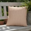 Color Splash Neutral 18x18 Inch Climaweave Pillow – 100% Polyester Accent by Manual Woodworkers and Weavers - 2 of 3