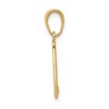 Black Bow Jewelry 14k Yellow Gold Key West Mile Marker Pendant - 2 of 4