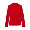 French Toast School Uniform Girls Long Sleeve Fitted Interlock Polo with Picot Collar (Feminine Fit) - 2 of 2
