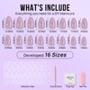 BTArtbox Press-On Nails- Falling Star - S Almond - 32ct - 4 of 4