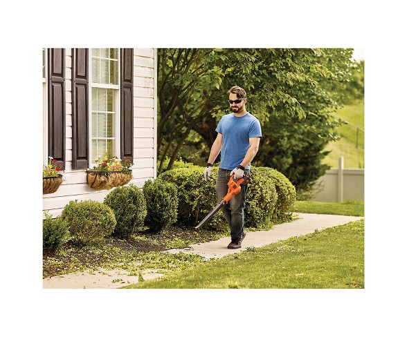 BLACK+DECKER 40V Lithium Sweeper - Orange