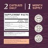 High Absorption Zinc and Magnesium Supplement with Vitamin B6, Women’s Hormone Balance, Menstrual Cycle & Immune Support Capsule, Nobi Nutrition, 60ct - 3 of 4